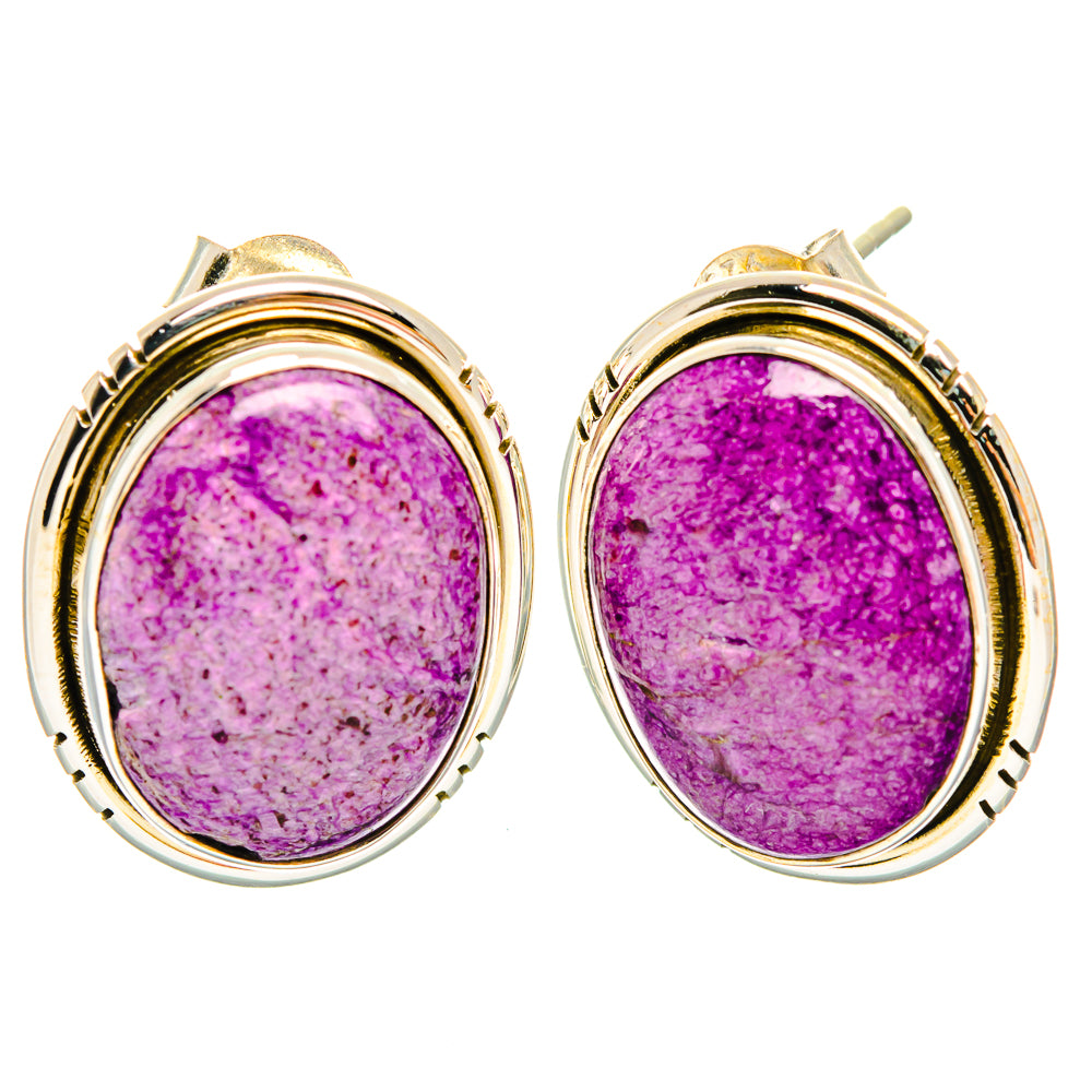 Stichtite Earrings handcrafted by Anasilvercos - EARR426410 - Photo 2