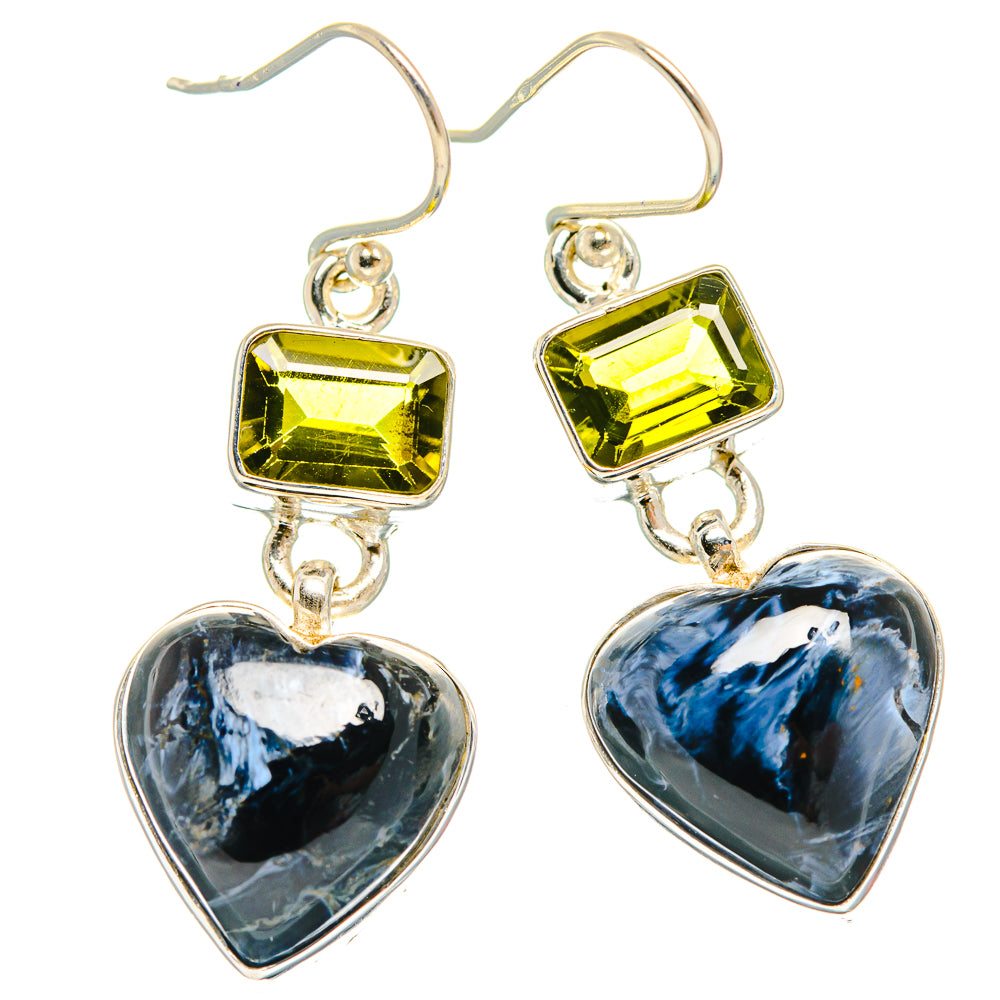 Pietersite Earrings handcrafted by Anasilvercos - EARR426421 - Photo 2