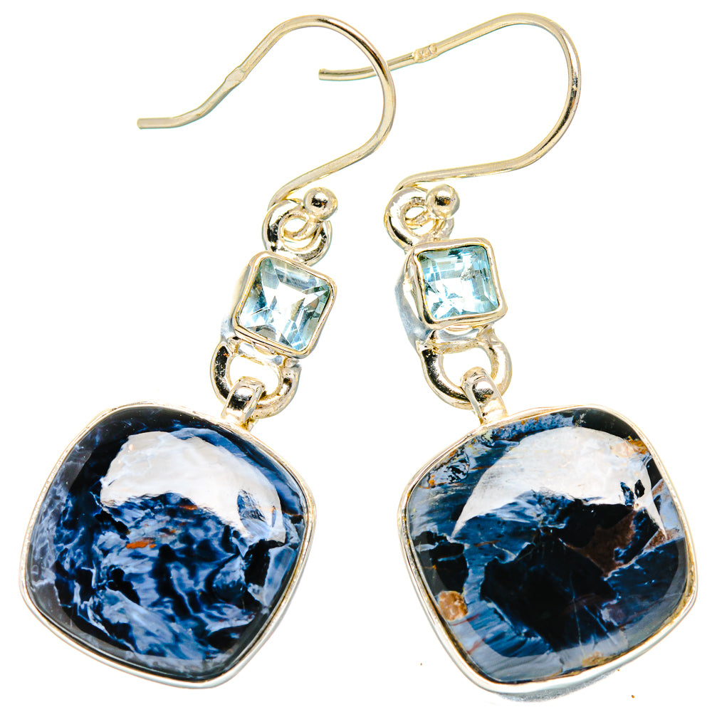 Pietersite Earrings handcrafted by Anasilvercos - EARR426437 - Photo 2