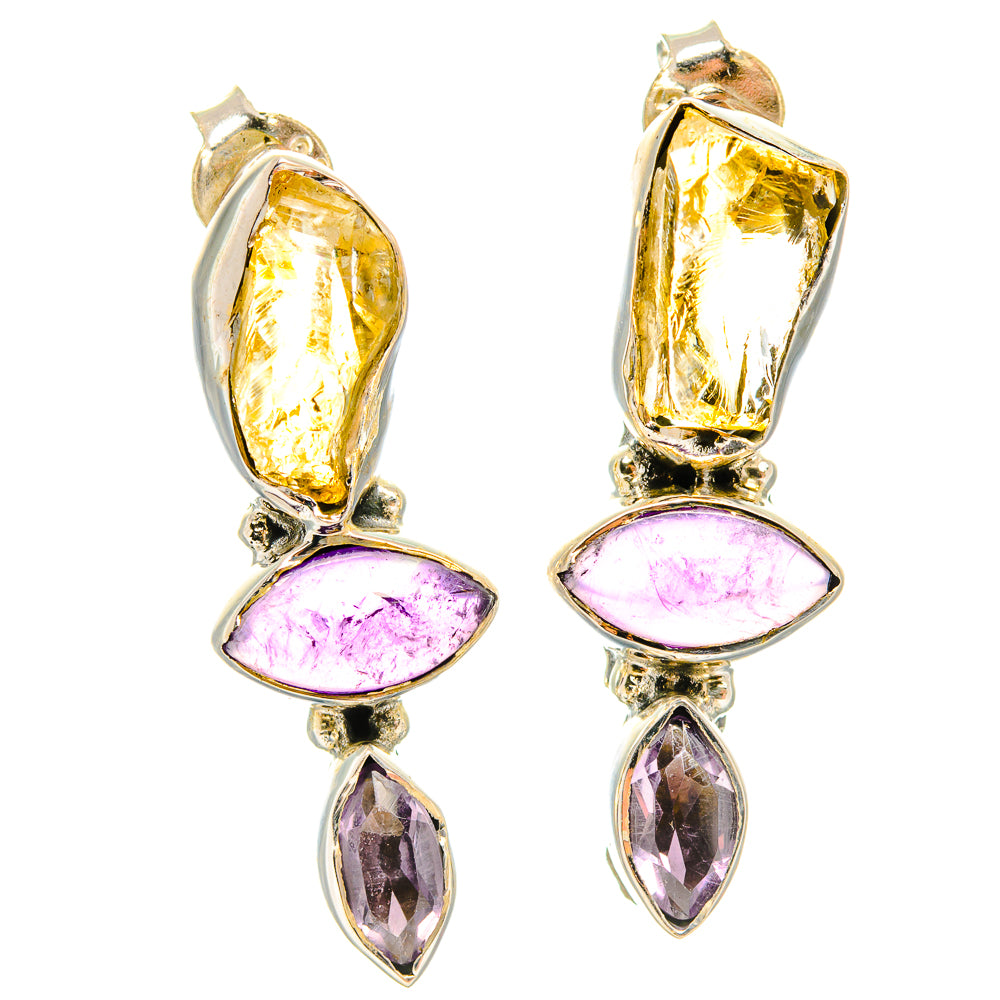 Citrine Earrings handcrafted by Anasilvercos - EARR426460 - Photo 2