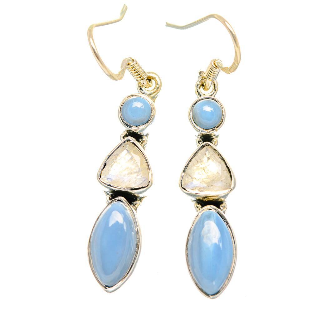 Owyhee Opal Earrings handcrafted by Anasilvercos - EARR426467 - Photo 2