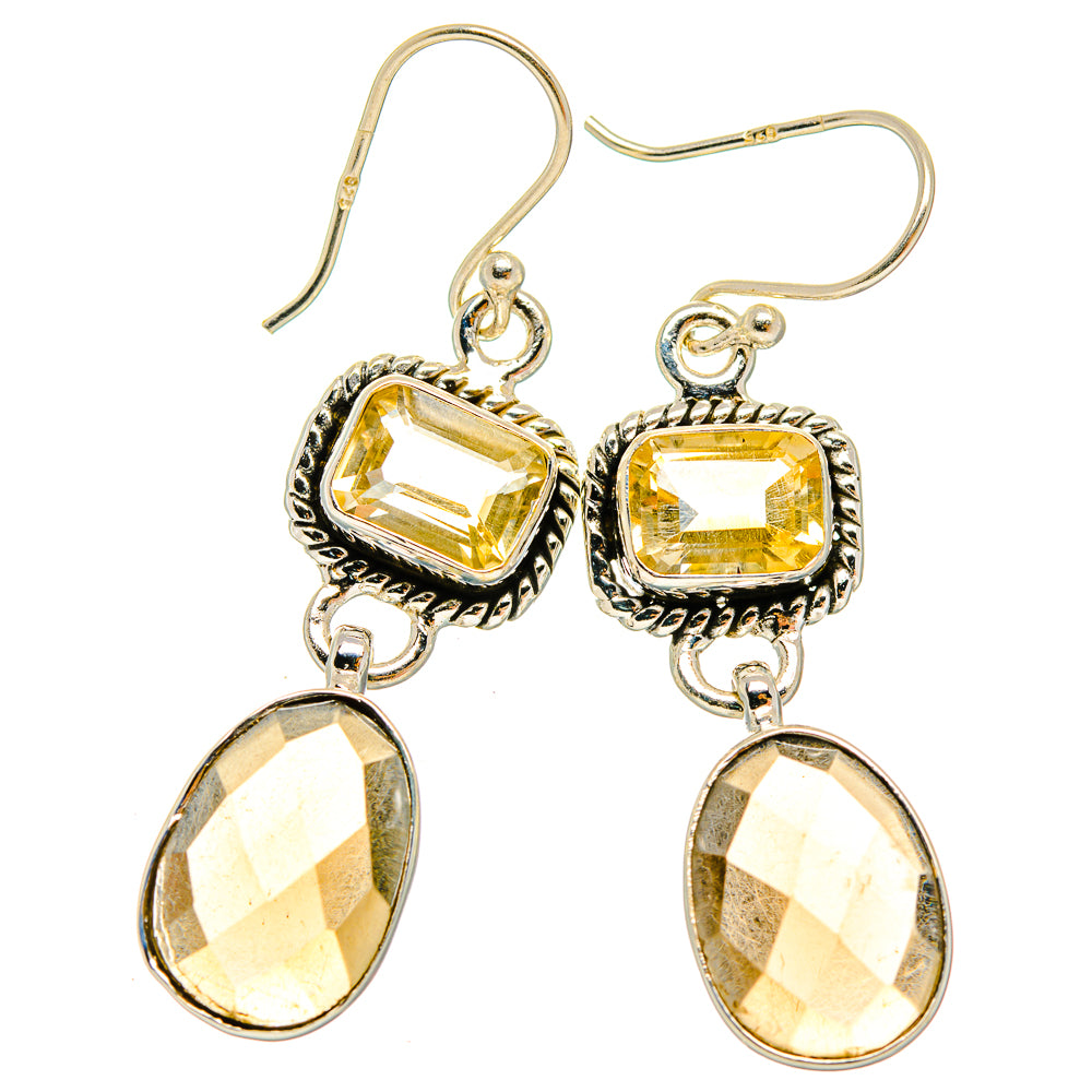 Smoky Quartz Earrings handcrafted by Anasilvercos - EARR426484 - Photo 2