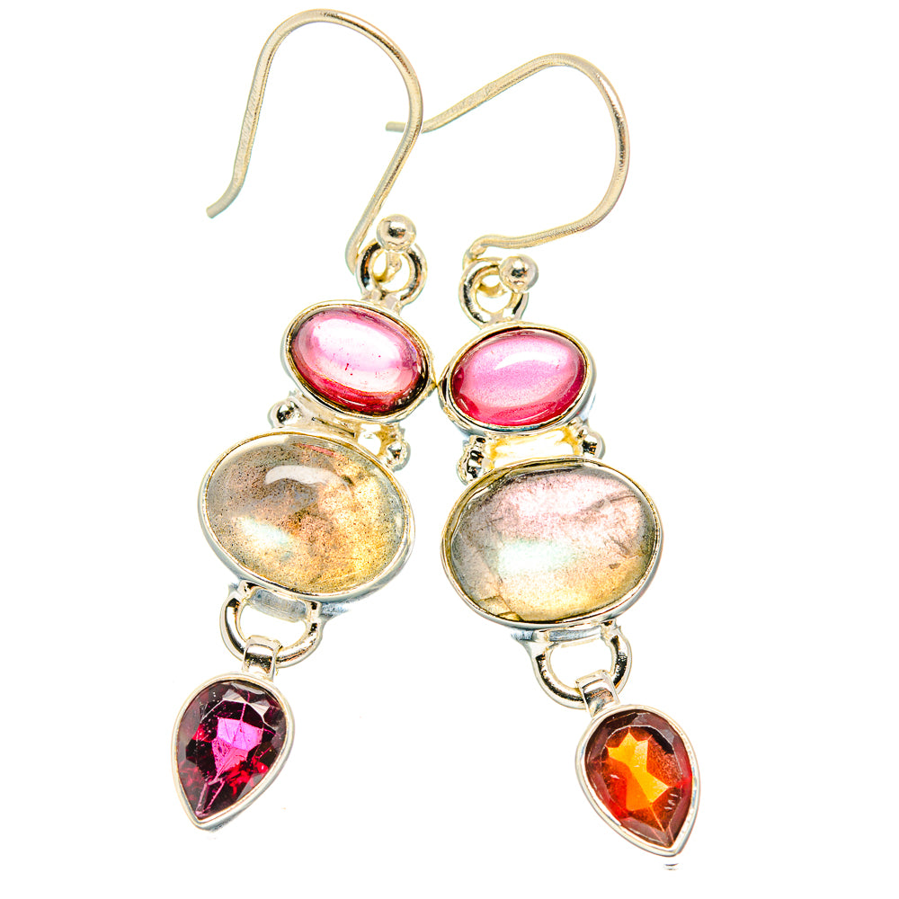 Labradorite Earrings handcrafted by Anasilvercos - EARR426489 - Photo 2