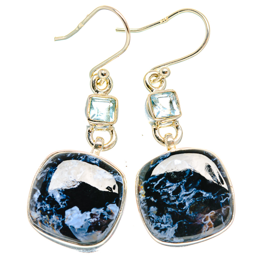 Pietersite Earrings handcrafted by Anasilvercos - EARR426495 - Photo 2