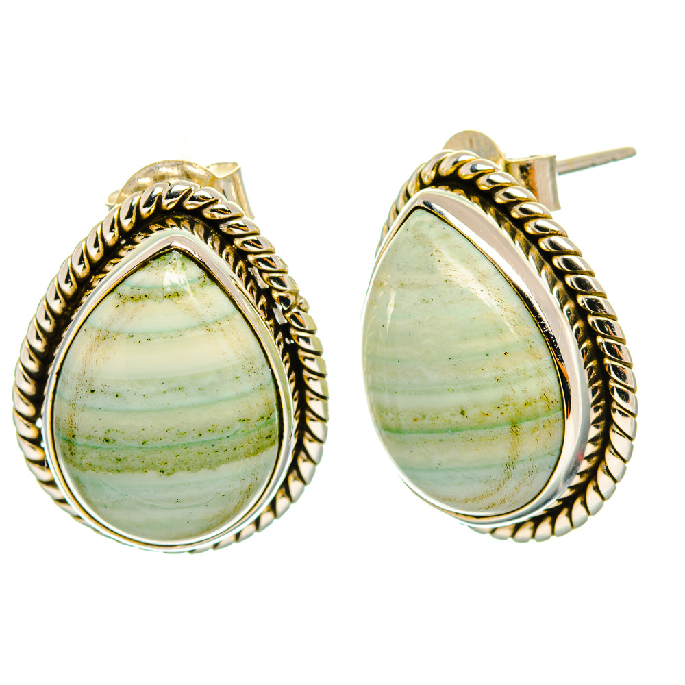 Ocean Jasper Earrings handcrafted by Anasilvercos - EARR426506 - Photo 2