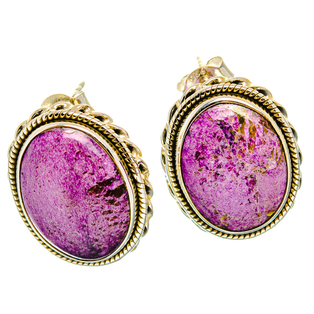 Stichtite Earrings handcrafted by Anasilvercos - EARR426509 - Photo 2