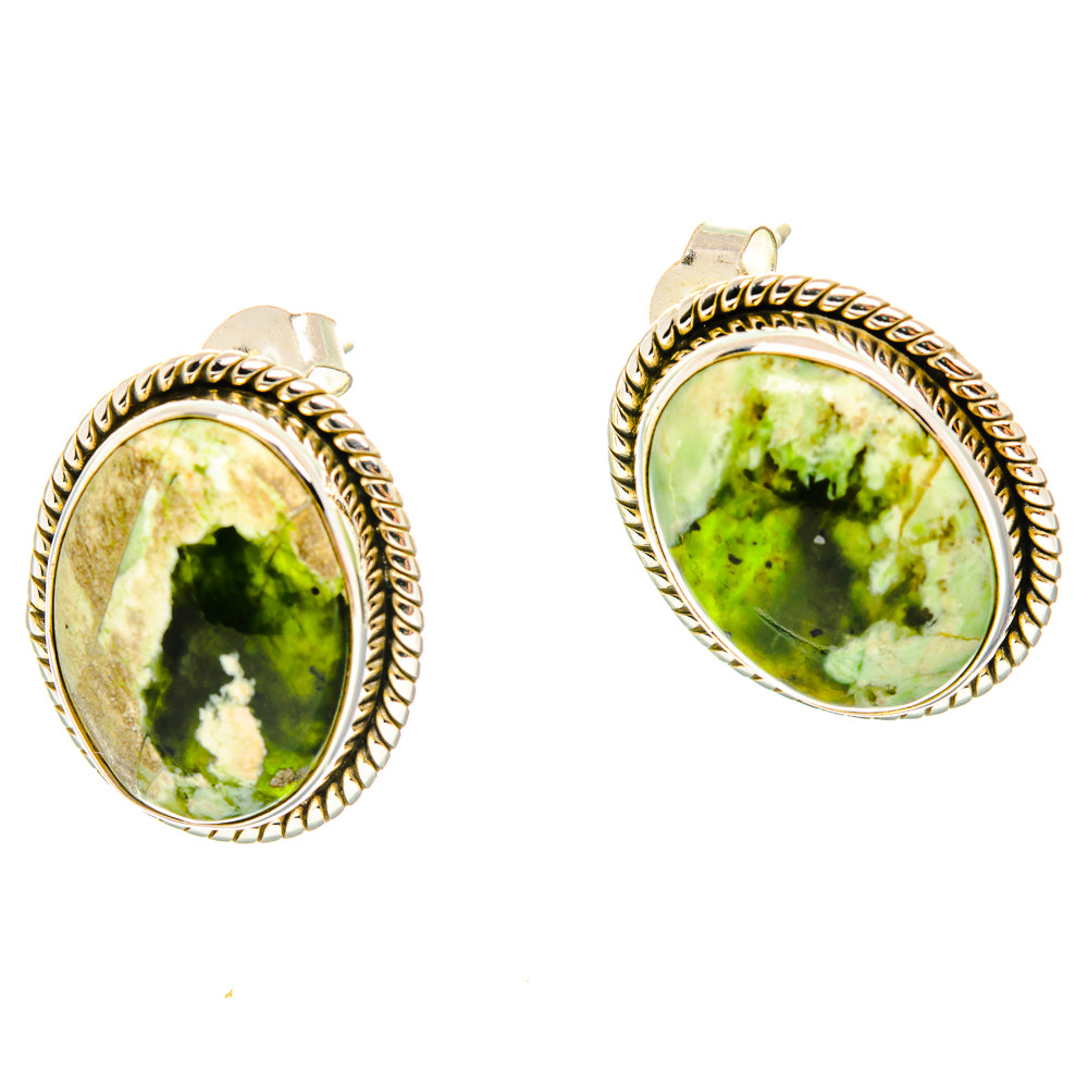 Rainforest Opal Earrings handcrafted by Anasilvercos - EARR426520 - Photo 2