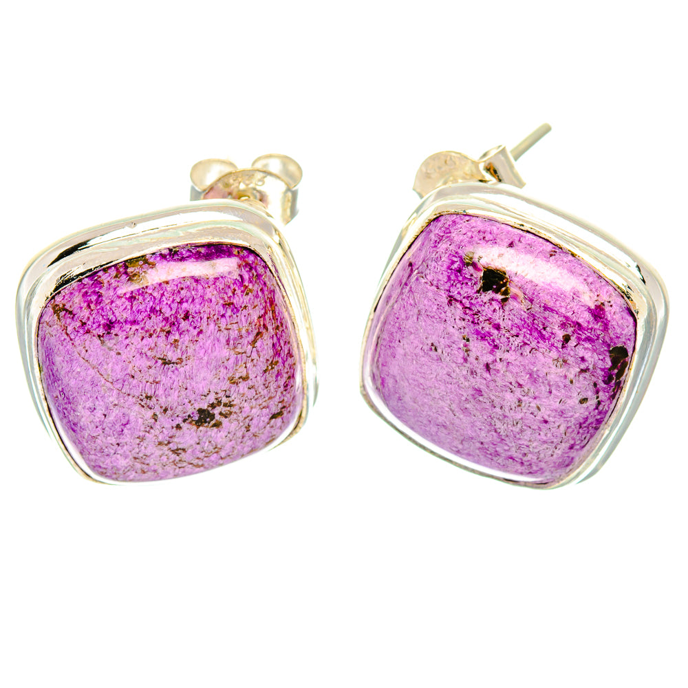Stichtite Earrings handcrafted by Anasilvercos - EARR426524 - Photo 2
