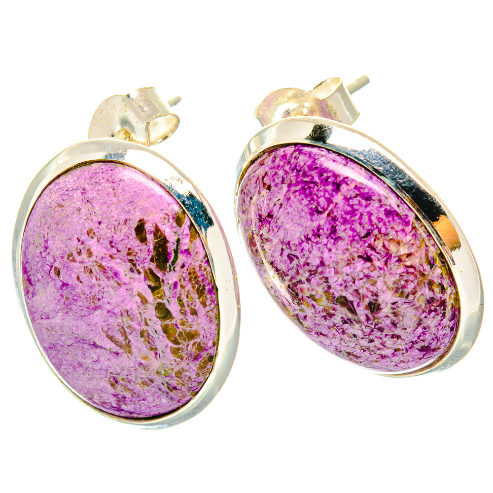 Stichtite Earrings handcrafted by Anasilvercos - EARR426526 - Photo 2