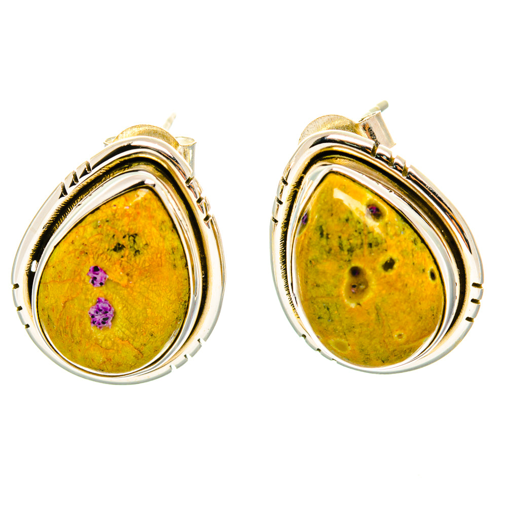 Atlantisite Earrings handcrafted by Anasilvercos - EARR426528 - Photo 2