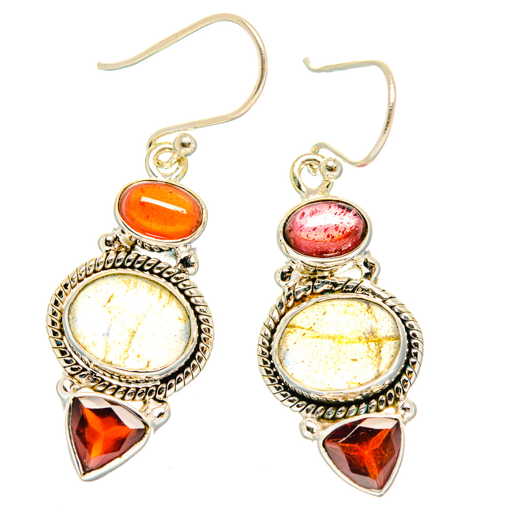Labradorite Earrings handcrafted by Anasilvercos - EARR426534 - Photo 2