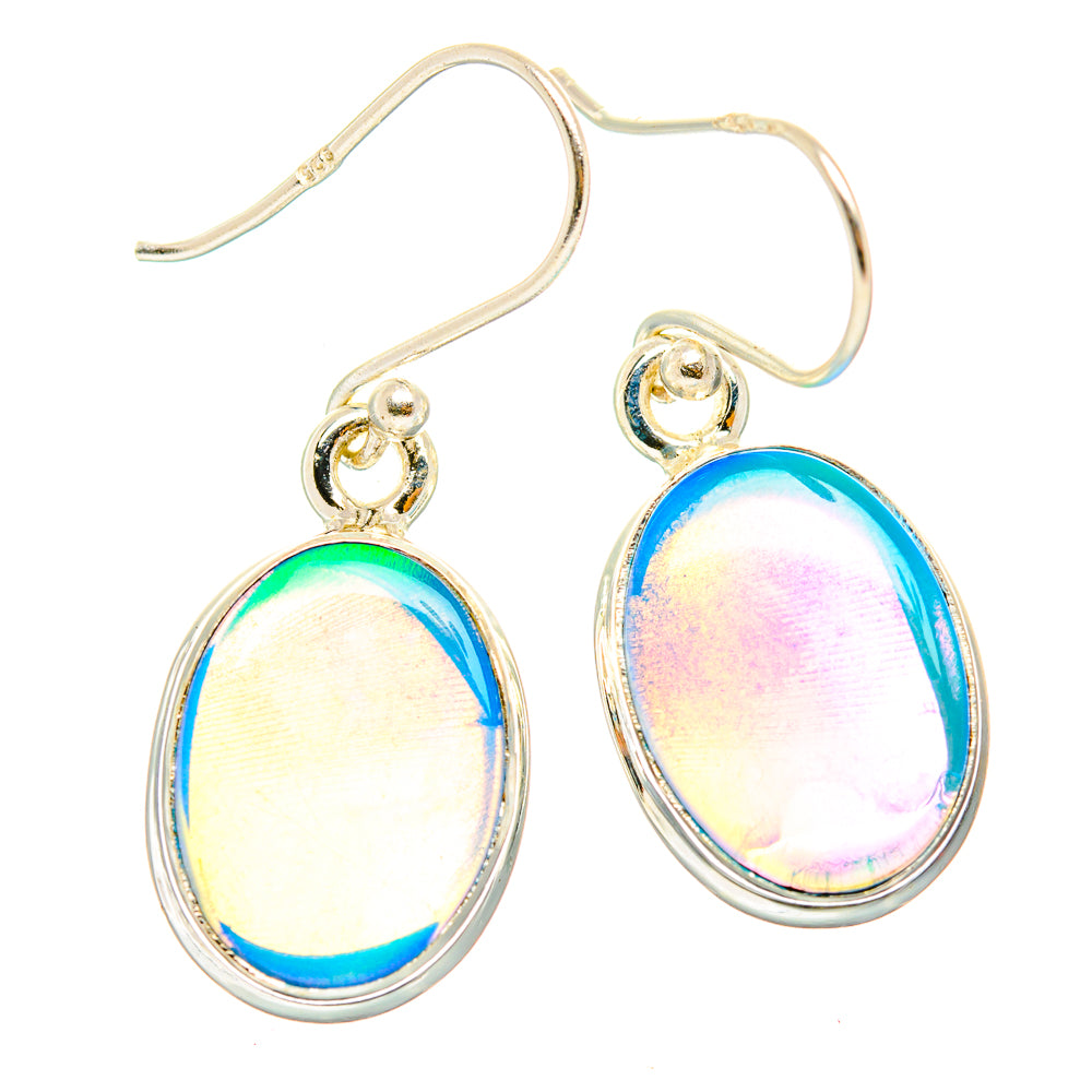 Aura Opal Earrings handcrafted by Anasilvercos - EARR426563 - Photo 2