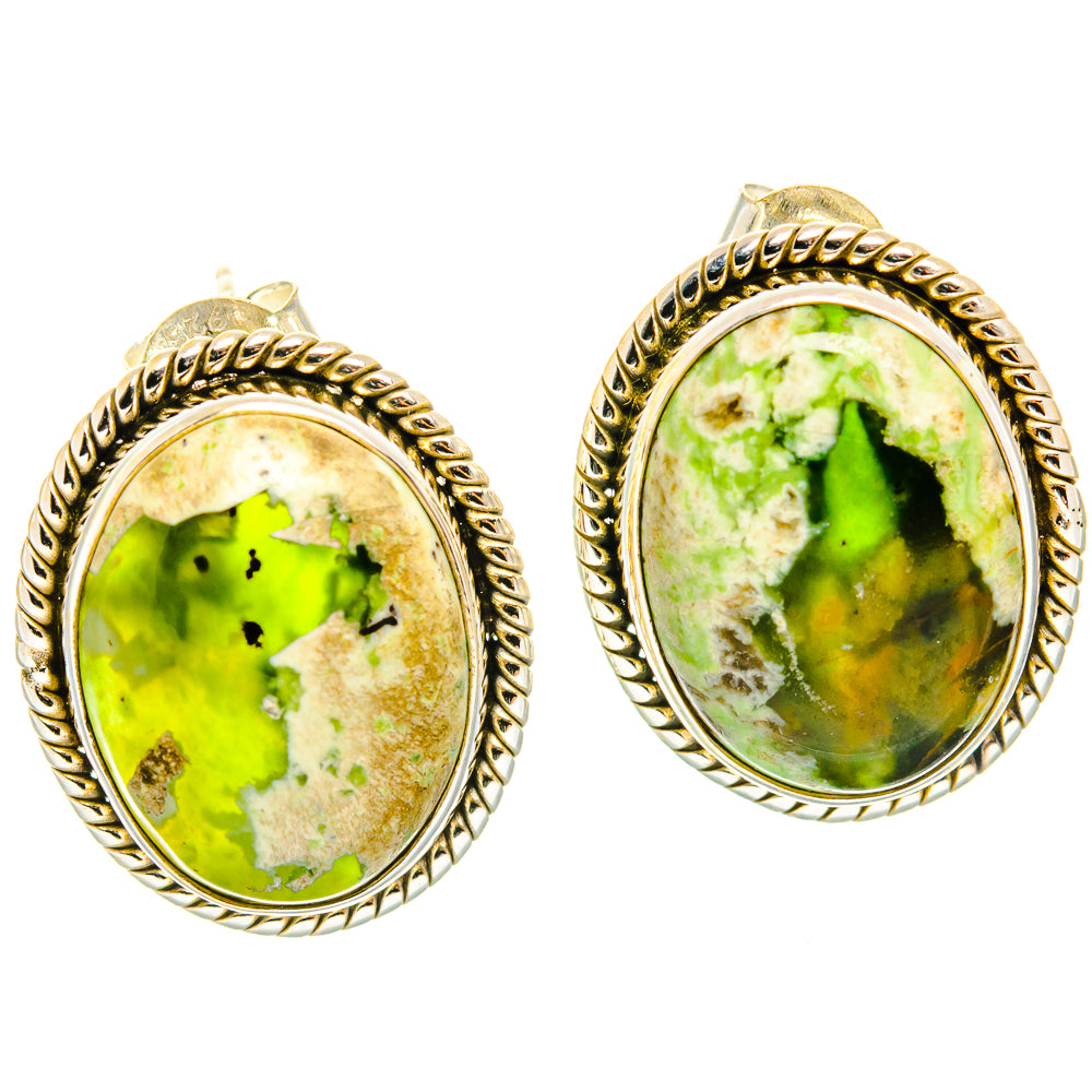 Rainforest Opal Earrings handcrafted by Anasilvercos - EARR426574 - Photo 2