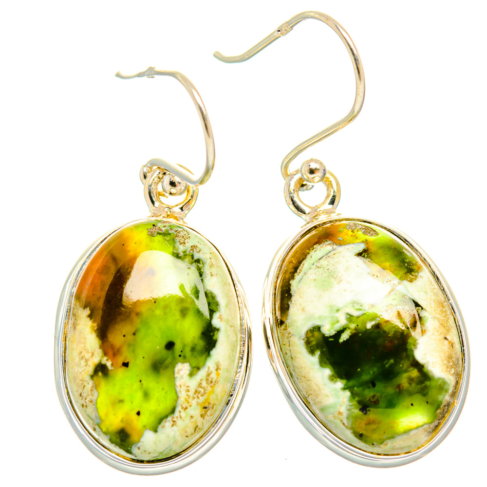 Rainforest Opal Earrings handcrafted by Anasilvercos - EARR426608 - Photo 2