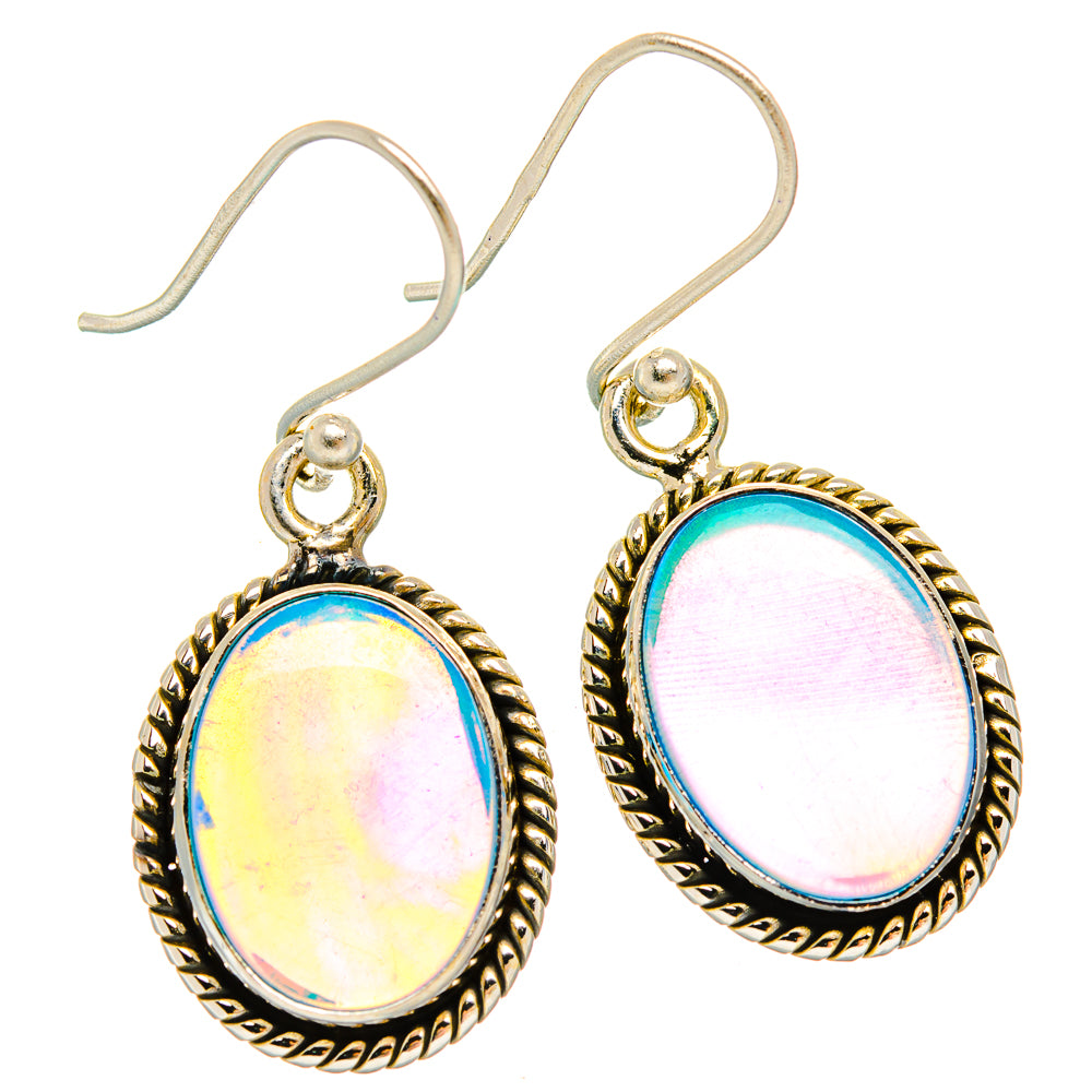 Aura Opal Earrings handcrafted by Anasilvercos - EARR426611 - Photo 2