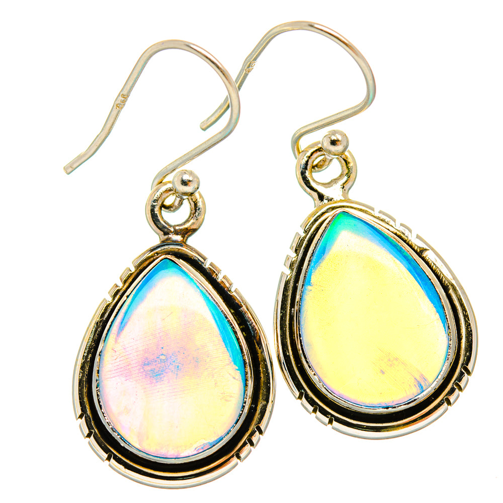 Aura Opal Earrings handcrafted by Anasilvercos - EARR426626 - Photo 2