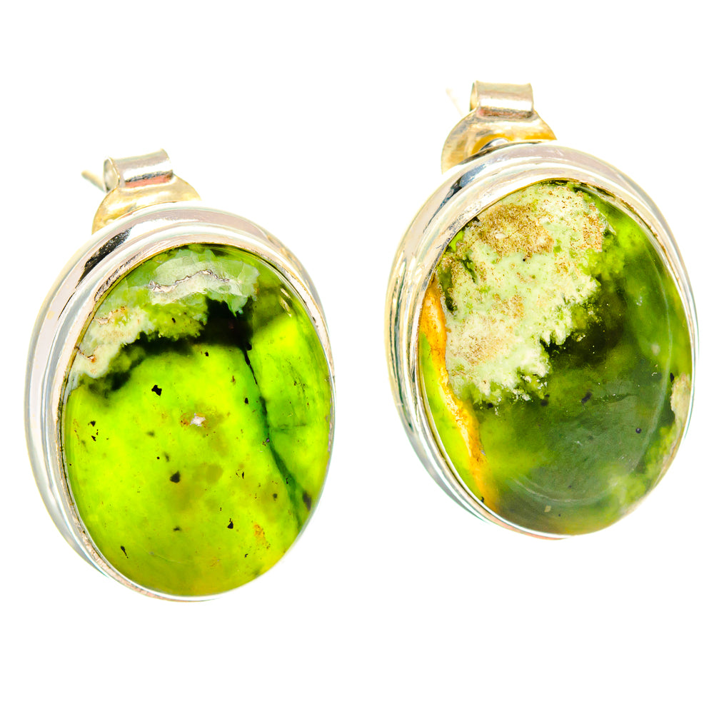 Rainforest Opal Earrings handcrafted by Anasilvercos - EARR426642 - Photo 2