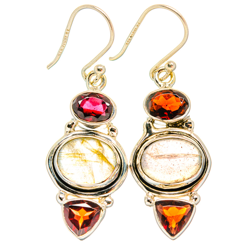 Labradorite Earrings handcrafted by Anasilvercos - EARR426648 - Photo 2