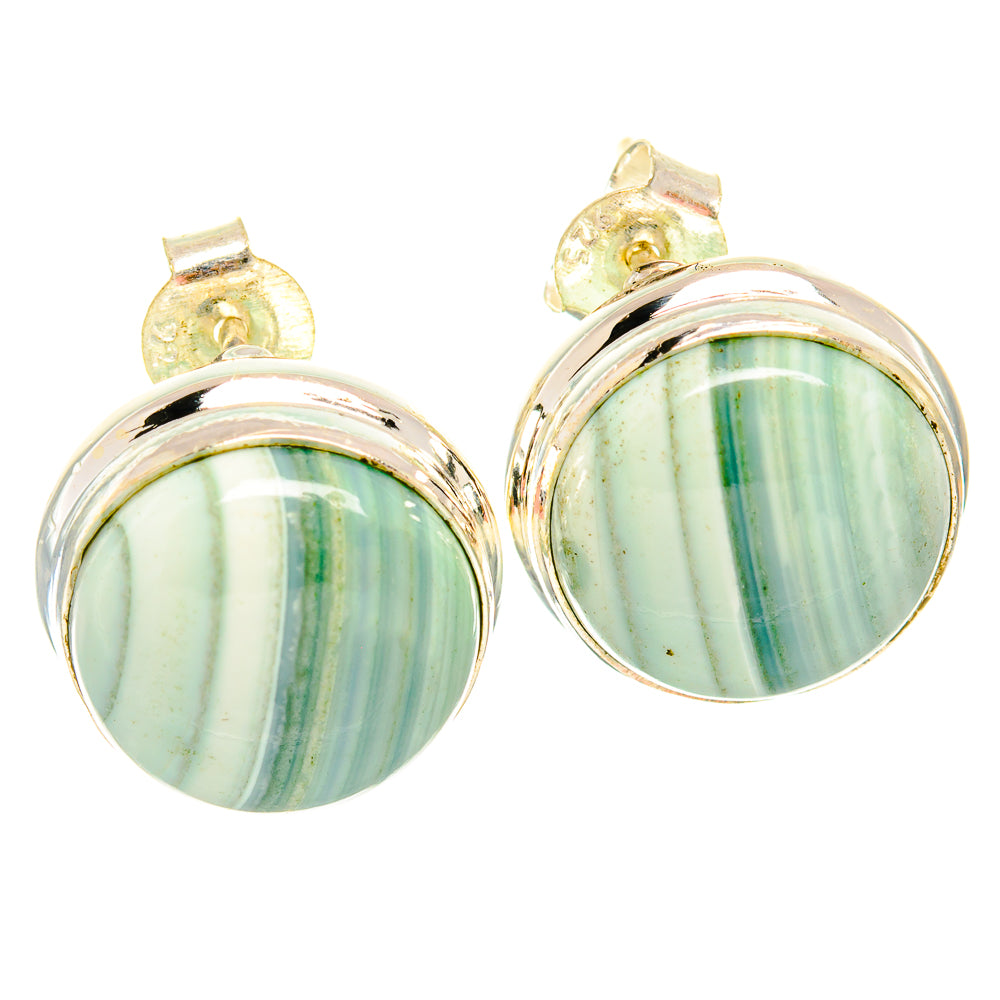 Ocean Jasper Earrings handcrafted by Anasilvercos - EARR426656 - Photo 2