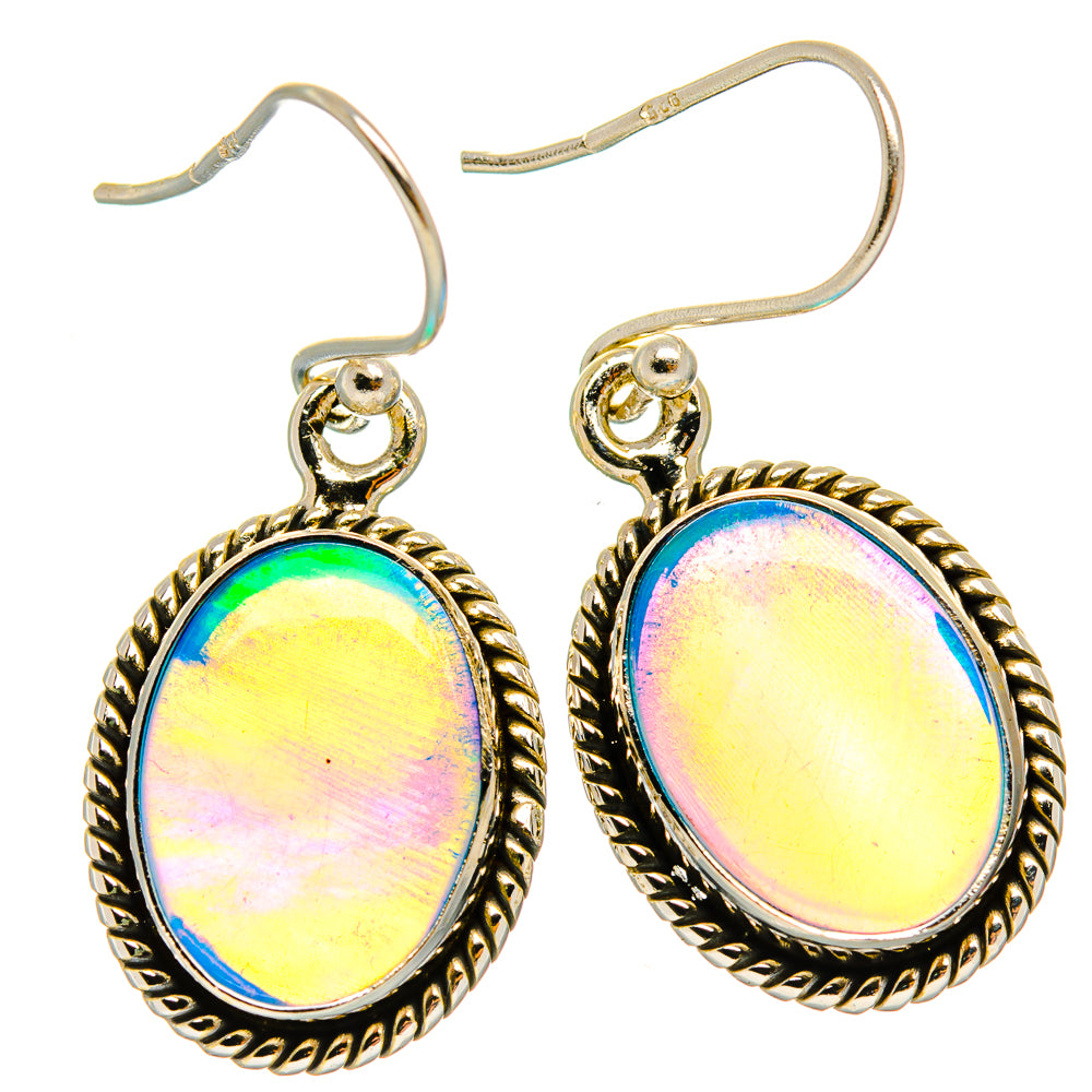 Aura Opal Earrings handcrafted by Anasilvercos - EARR426699 - Photo 2