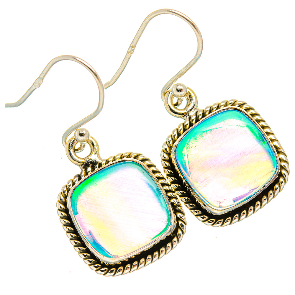 Aura Opal Earrings handcrafted by Anasilvercos - EARR426707 - Photo 2