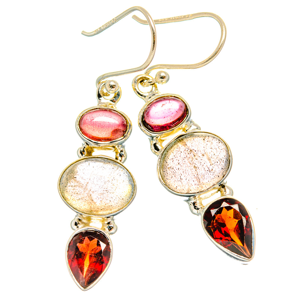 Labradorite Earrings handcrafted by Anasilvercos - EARR426711 - Photo 2