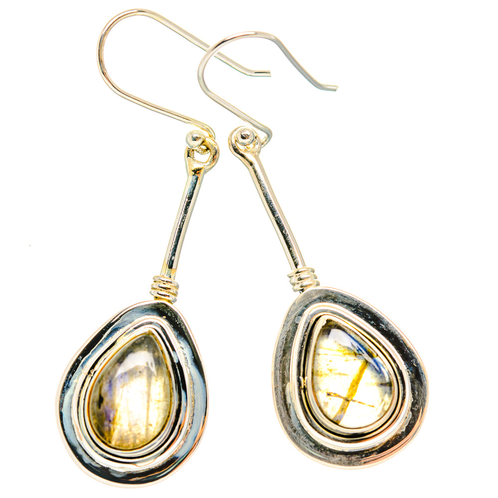 Labradorite Earrings handcrafted by Anasilvercos - EARR426729 - Photo 2