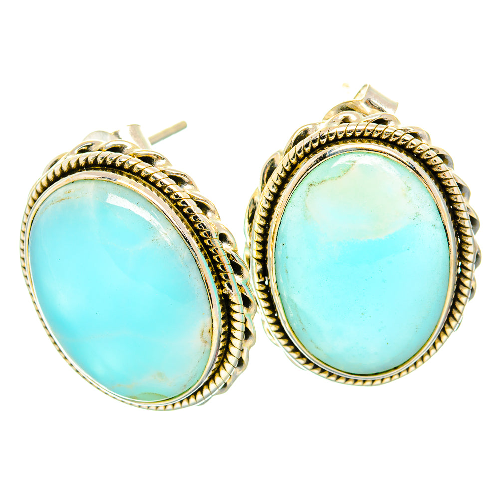 Larimar Earrings handcrafted by Anasilvercos - EARR426735 - Photo 2