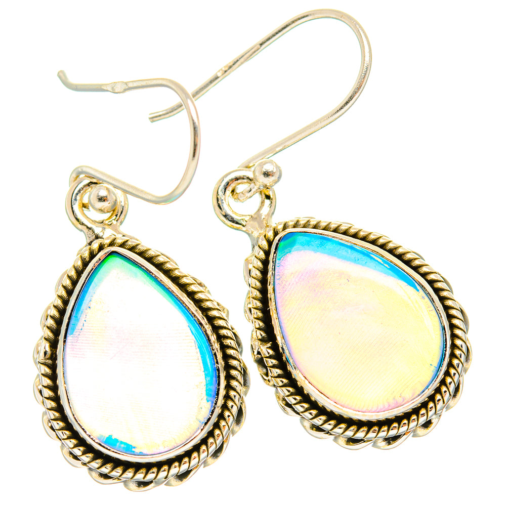 Aura Opal Earrings handcrafted by Anasilvercos - EARR426743 - Photo 2