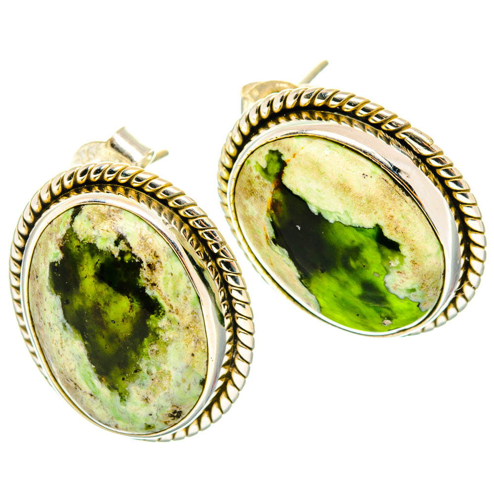 Rainforest Opal Earrings handcrafted by Anasilvercos - EARR426750 - Photo 2