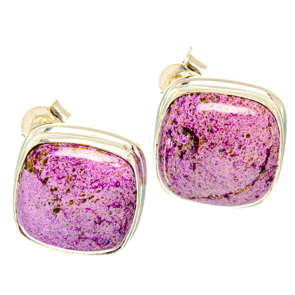 Stichtite Earrings handcrafted by Anasilvercos - EARR426780 - Photo 2
