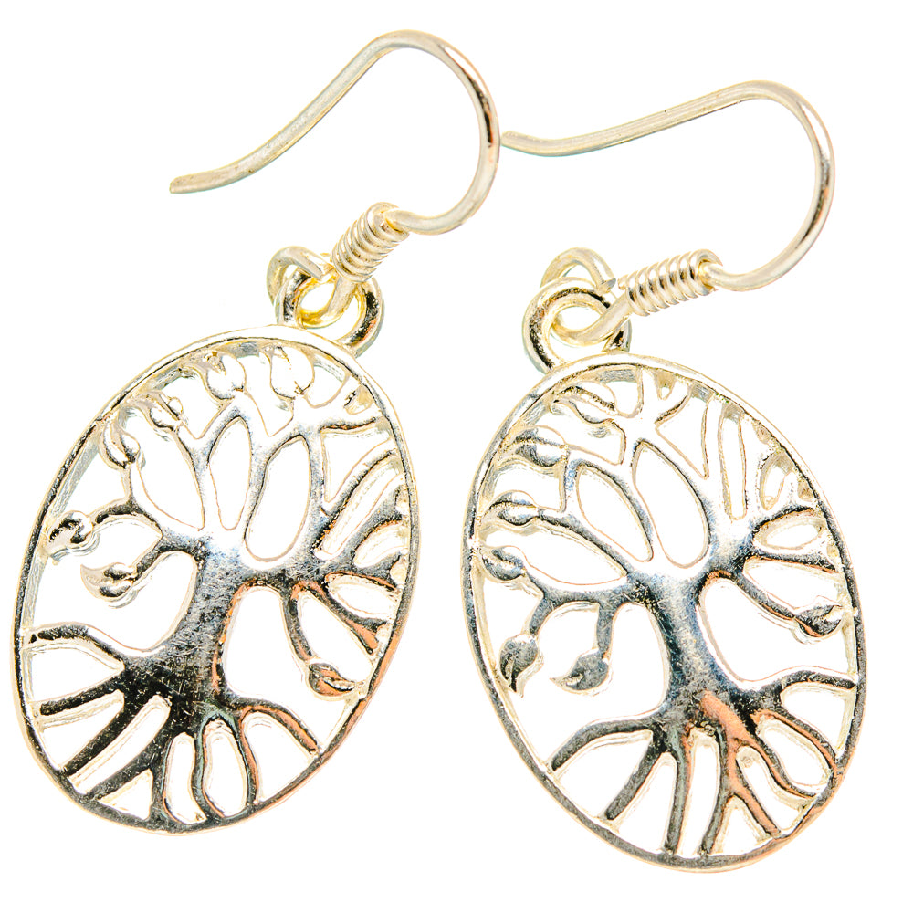 Tree Of Life Earrings handcrafted by Anasilvercos - EARR426799 - Photo 2
