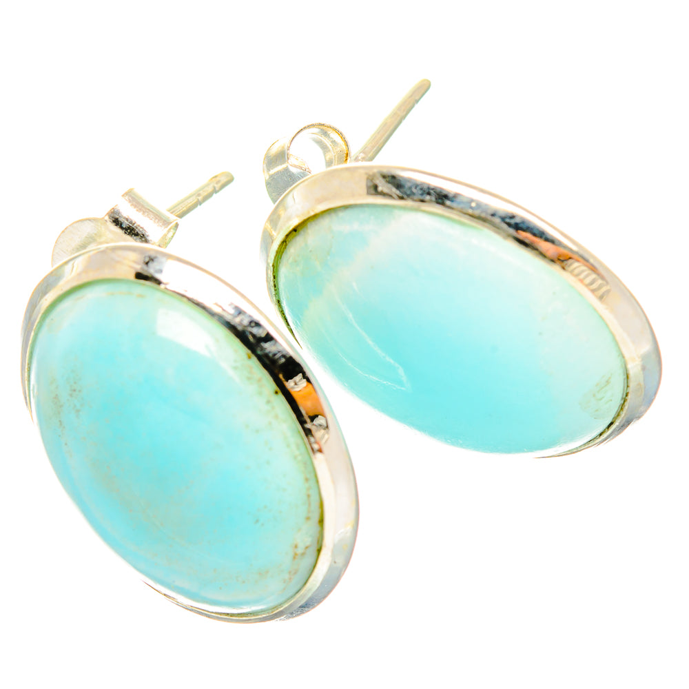 Larimar Earrings handcrafted by Anasilvercos - EARR426801 - Photo 2
