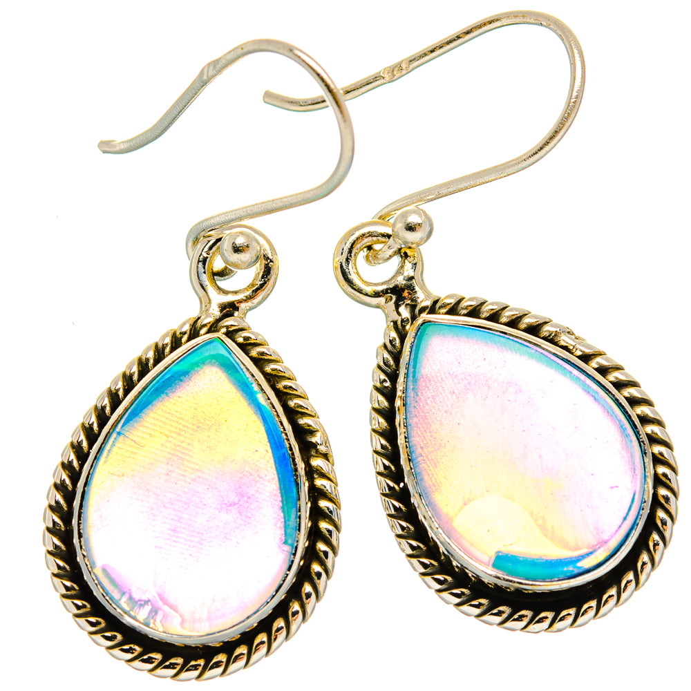 Aura Opal Earrings handcrafted by Anasilvercos - EARR426806 - Photo 2
