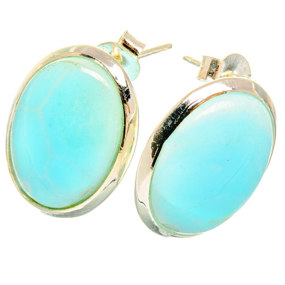 Larimar Earrings handcrafted by Anasilvercos - EARR426856 - Photo 2