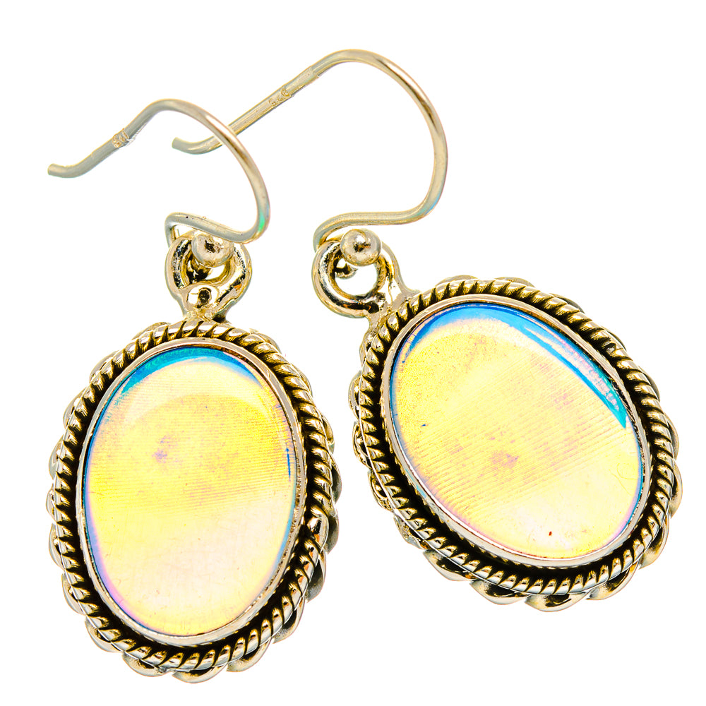 Aura Opal Earrings handcrafted by Anasilvercos - EARR426871 - Photo 2