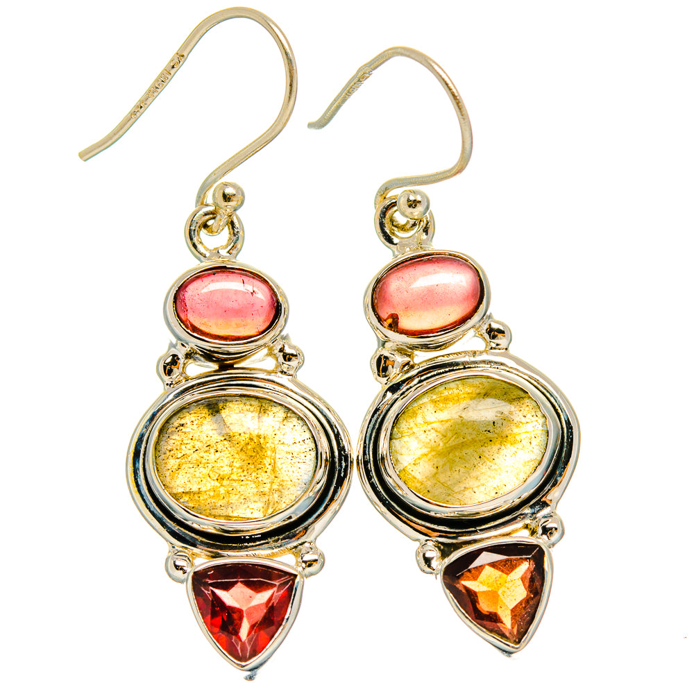 Labradorite Earrings handcrafted by Anasilvercos - EARR426880 - Photo 2