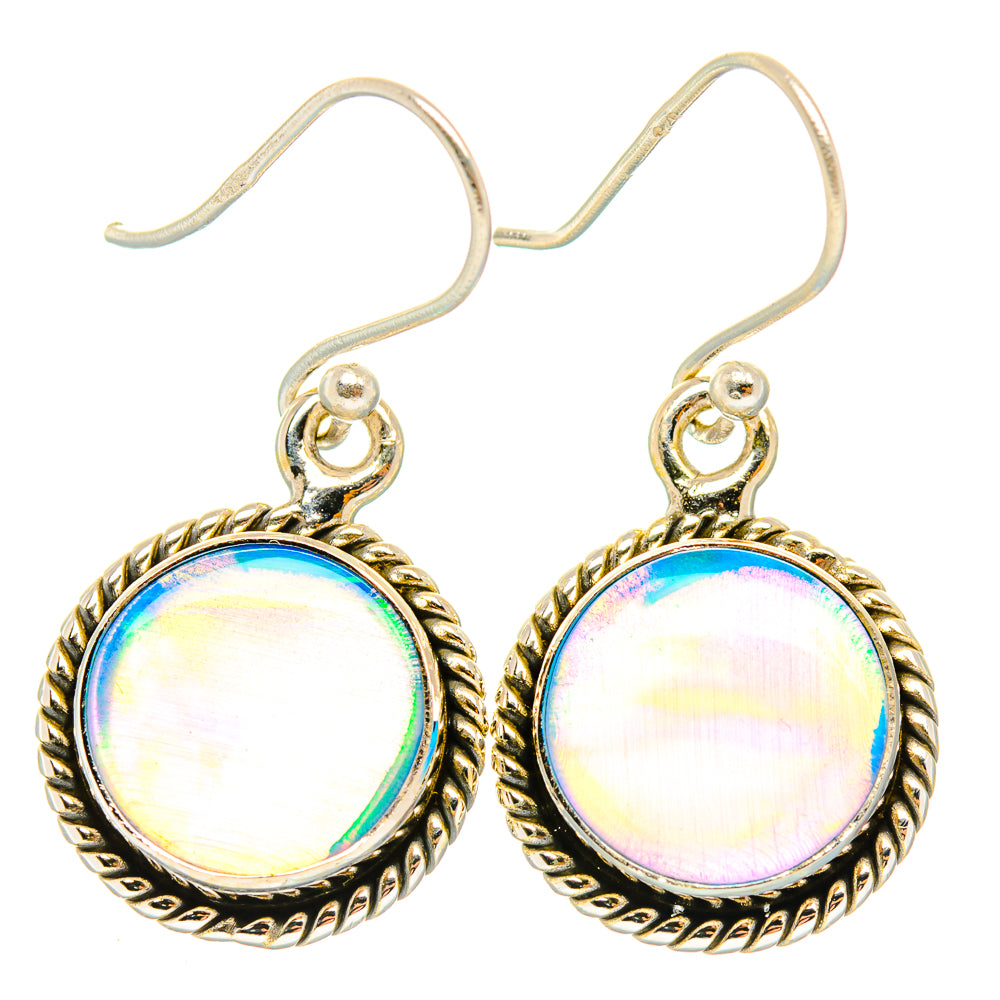 Aura Opal Earrings handcrafted by Anasilvercos - EARR426919 - Photo 2