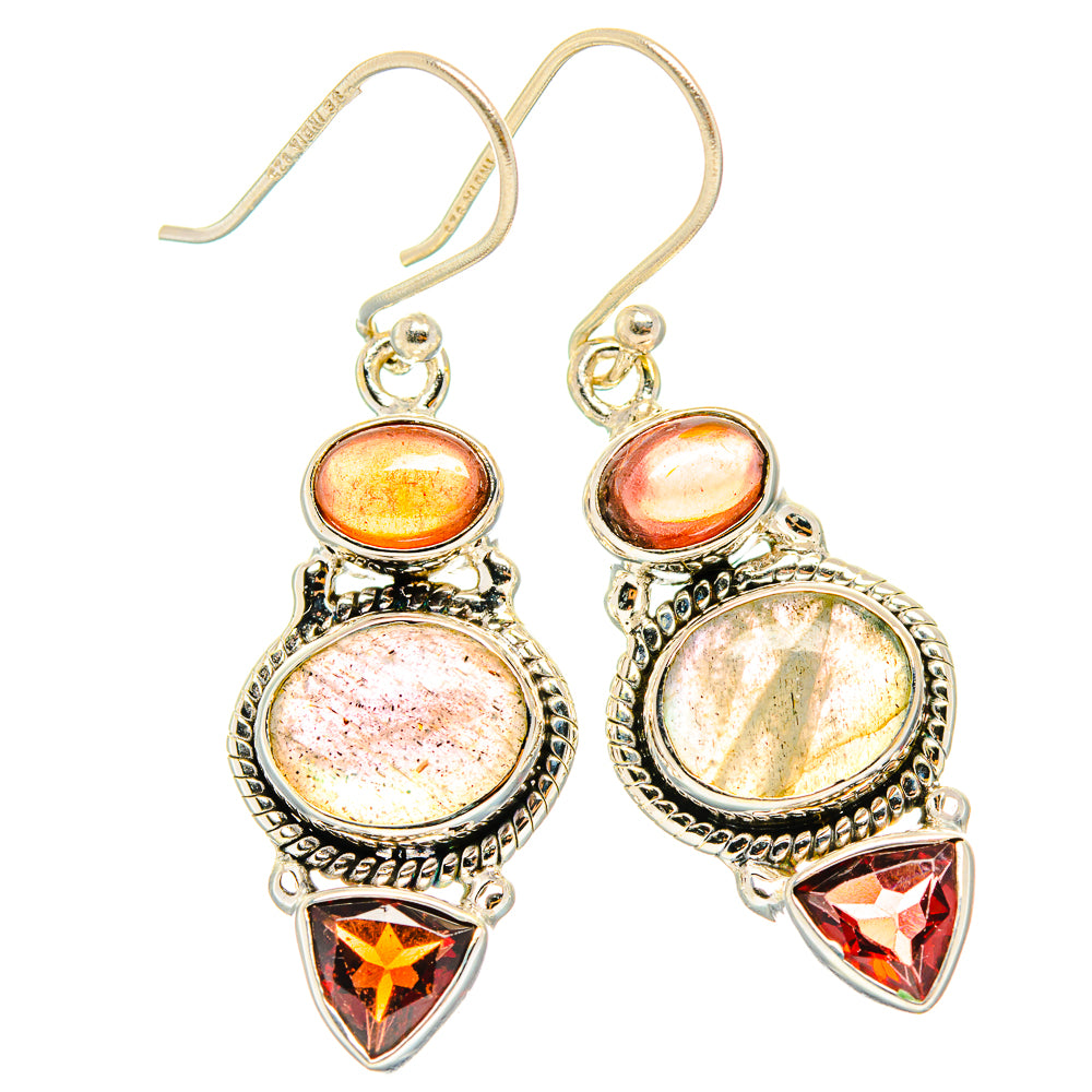 Labradorite Earrings handcrafted by Anasilvercos - EARR426921 - Photo 2