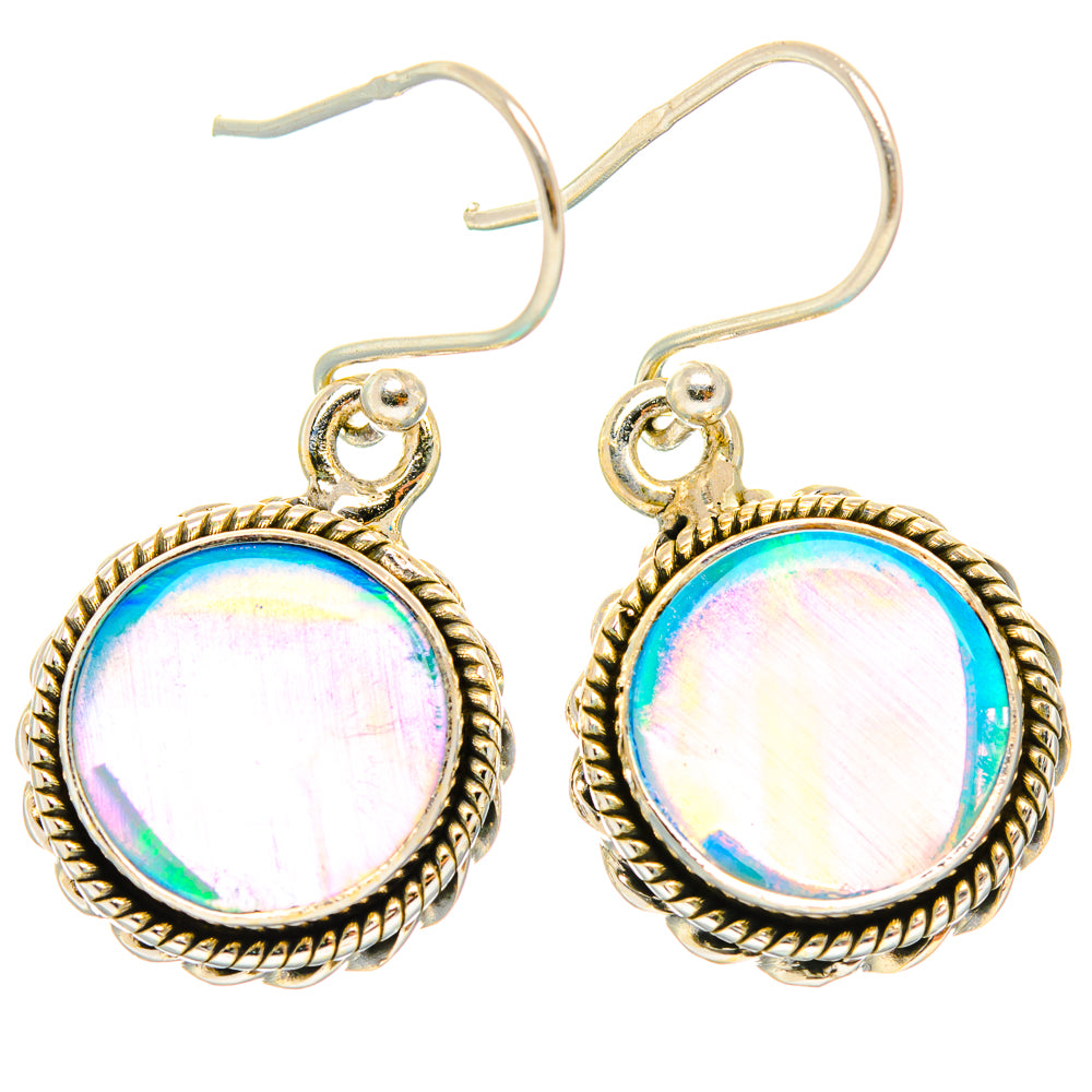Aura Opal Earrings handcrafted by Anasilvercos - EARR426928 - Photo 2