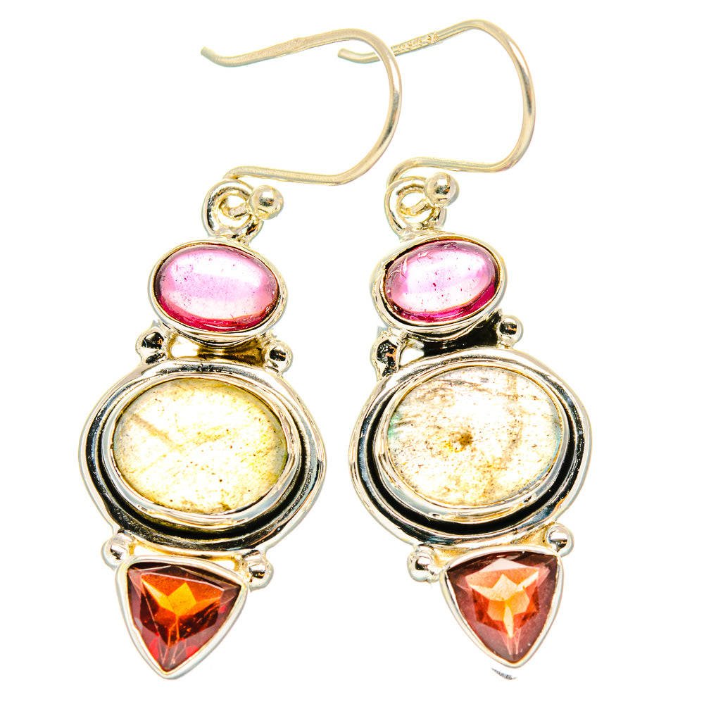 Labradorite Earrings handcrafted by Anasilvercos - EARR426933 - Photo 2
