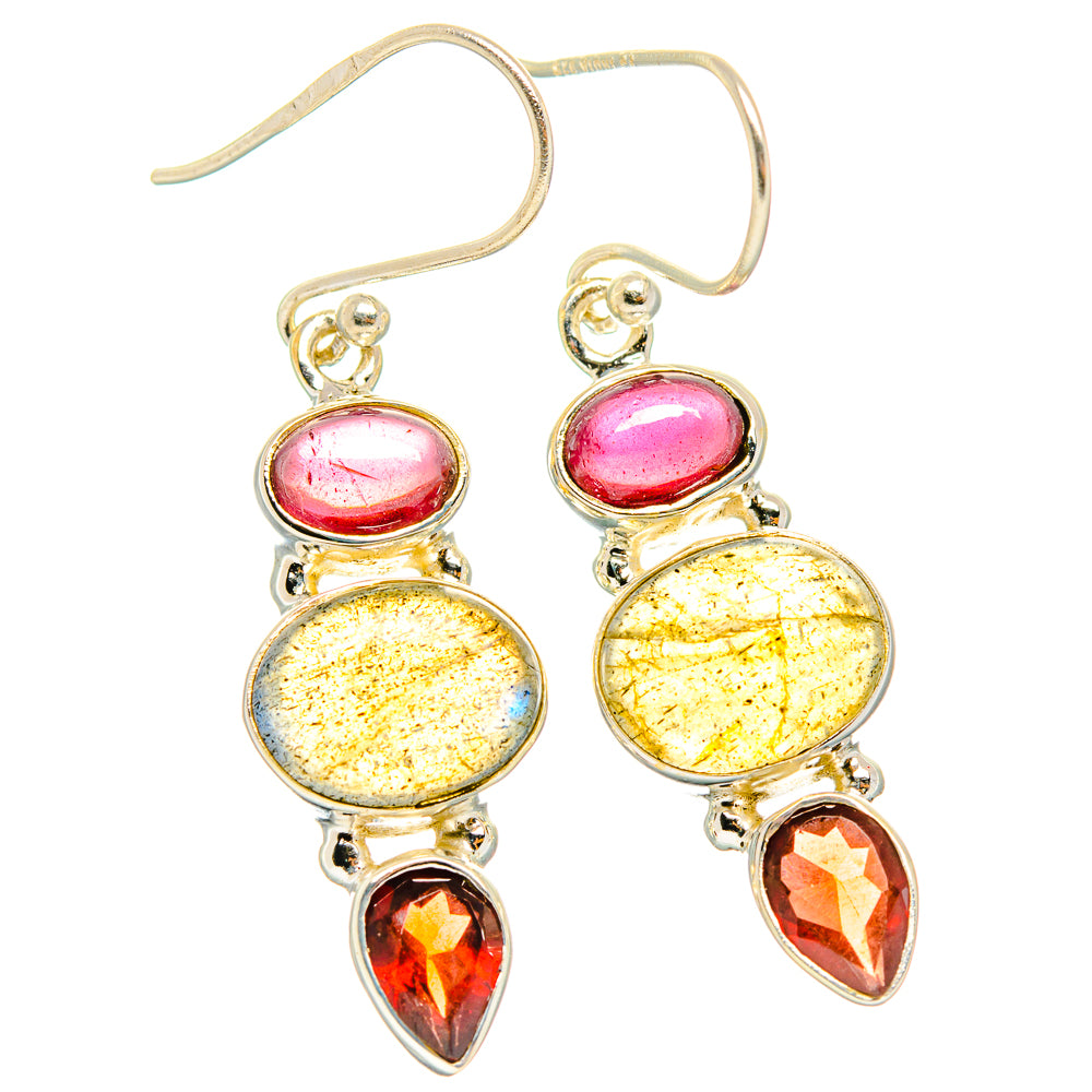 Labradorite Earrings handcrafted by Anasilvercos - EARR426946 - Photo 2