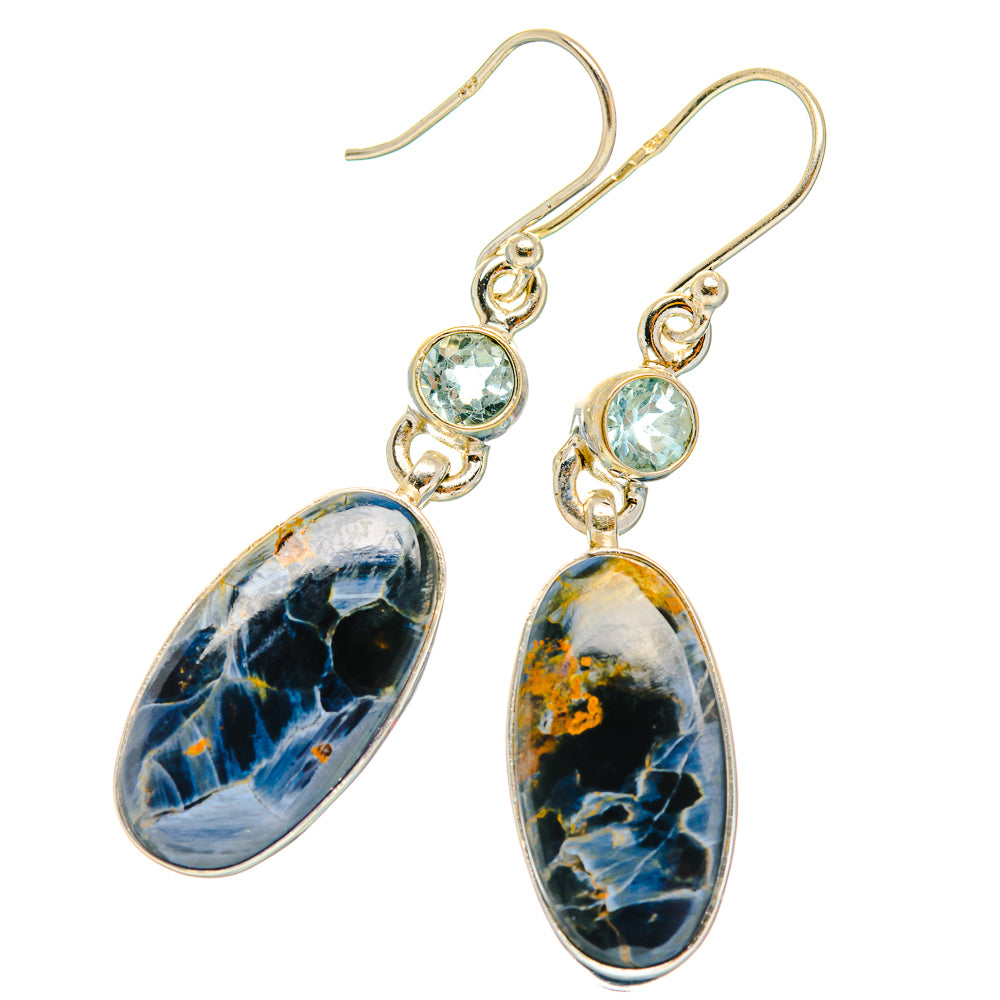 Pietersite Earrings handcrafted by Anasilvercos - EARR426954 - Photo 2