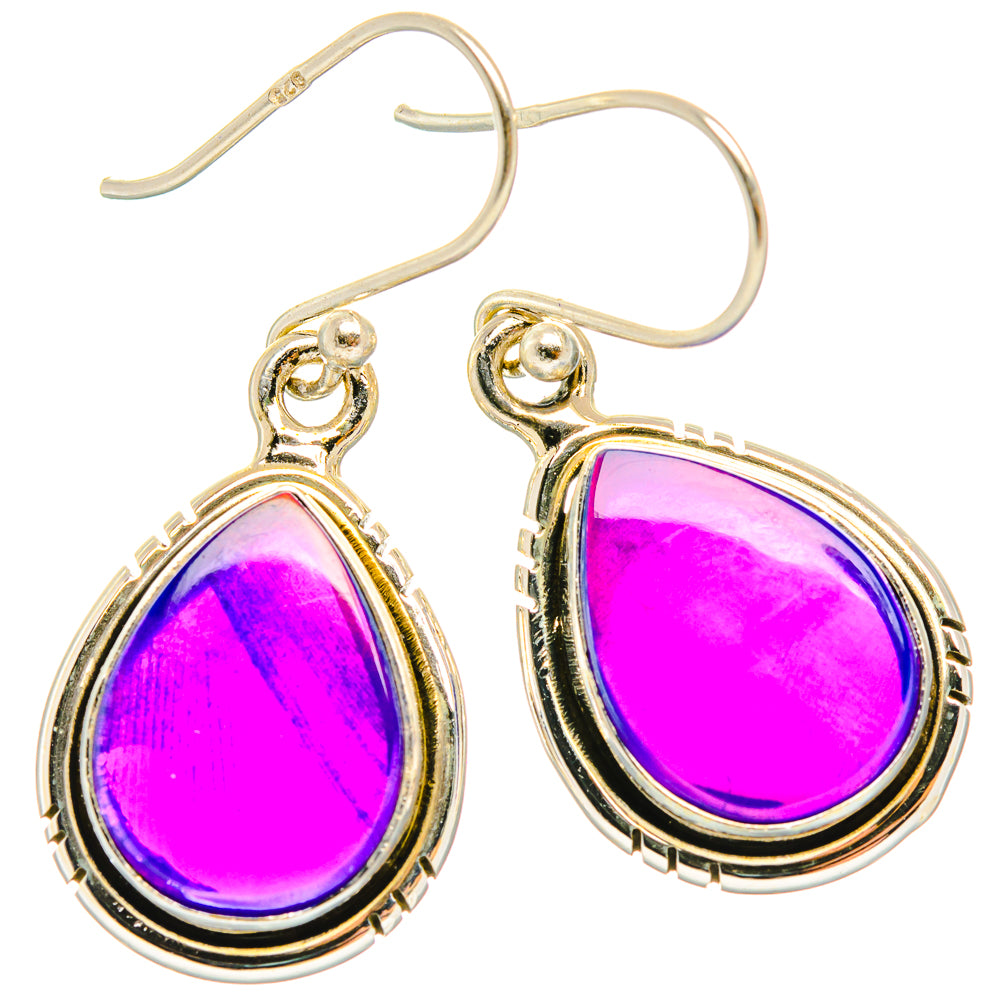 Aura Opal Earrings handcrafted by Anasilvercos - EARR426960 - Photo 2