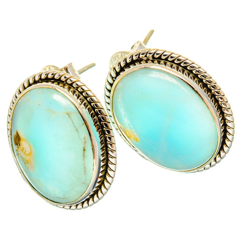 Larimar Earrings handcrafted by Anasilvercos - EARR426963 - Photo 2