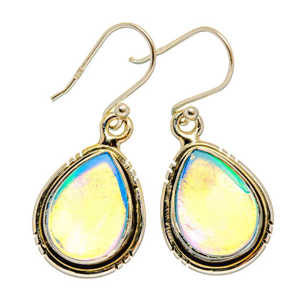 Aura Opal Earrings handcrafted by Anasilvercos - EARR426964 - Photo 2
