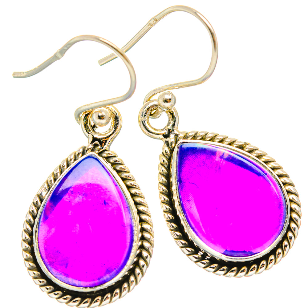 Aura Opal Earrings handcrafted by Anasilvercos - EARR426967 - Photo 2