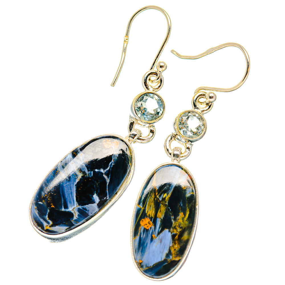 Pietersite Earrings handcrafted by Anasilvercos - EARR426996 - Photo 2