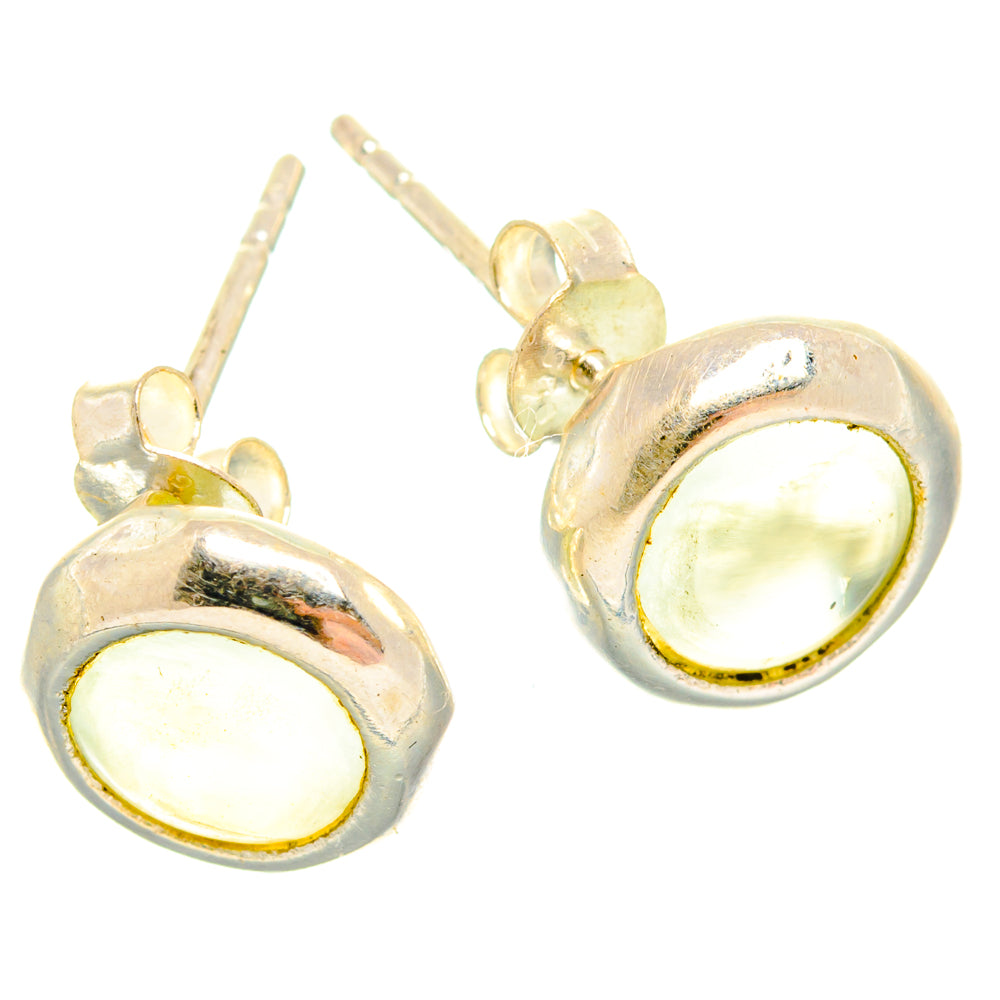 Prehnite Earrings handcrafted by Anasilvercos - EARR427064 - Photo 2