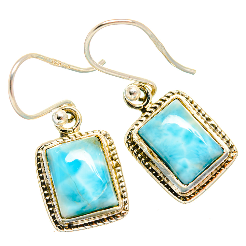 Larimar Earrings handcrafted by Anasilvercos - EARR427077 - Photo 2